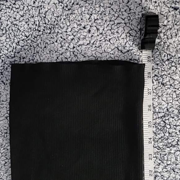 💣 Uniqlo Rubbes Black High Waist Pants - Picture 8 of 9